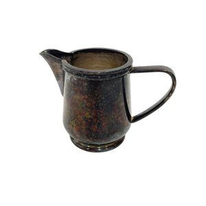 E.P.N.S.  (Electro-Plated Nickel silver ) RG DJ Vintage Silver Plated Creamer 4”